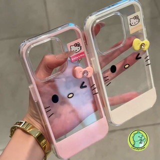 Ốp Điện Thoại Kitty Fase 2 Trong 1 Cho Huawei Pura 80 70 Ultra P60 P50 P50E P40 Pro Plus 5G 4G Vỏ Sang Trọng Hoạt Hình Dễ Thương Mèo 3D Nơ Trong Suốt Chống Rơi Vỏ Mềm