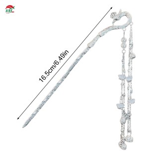 Kẹp tóc phong cách Trung Quốc bằng hợp kim sang trọng, phù hợp làm phụ kiện tóc cho ngày lễ.