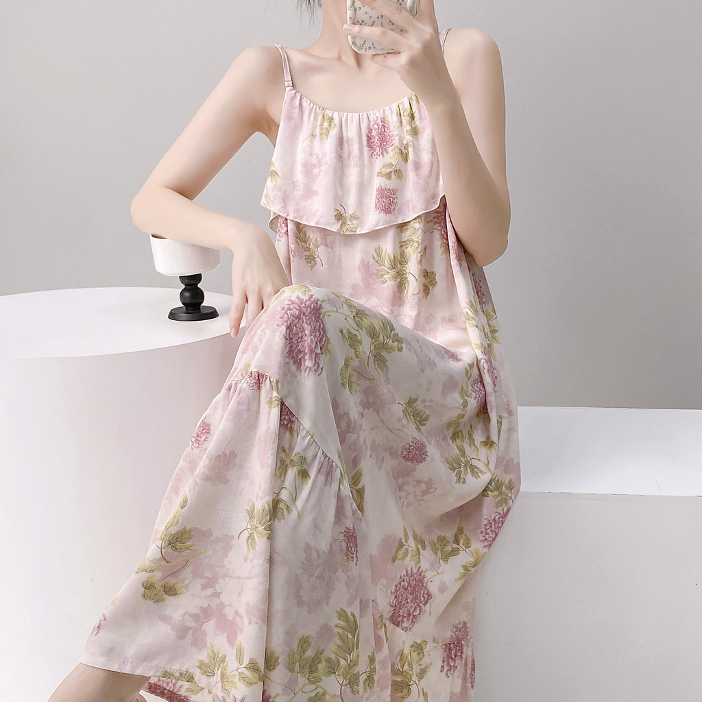 Bộ Đồ Ngủ Cotton Lụa Phong Cách Cao Cấp, Chống Va Đập, Thích Hợp Mùa Hè