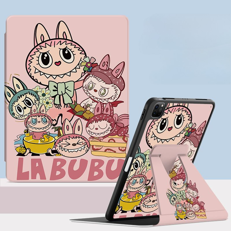 Ốp bảo vệ cho Samsung Galaxy Tab S6 lite 2024 S10ULTRA S9 FE + S7 + / S8 + / S7FE A9 + S10 FE + Tab A7 lite 8.7inch Vỏ máy tính bảng xoay 360 độ có khe cắm bút