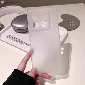 Dành Cho Redmi K80 K70 K60 K50 K40 K30 K20 Pro K30S Ultra K70E Gaming K50i K40S K30i Vỏ Điện Thoại Trắng Mờ Mờ Mờ Mỏng Đơn Giản Trong Suốt Vỏ Mềm Ốp Lưng