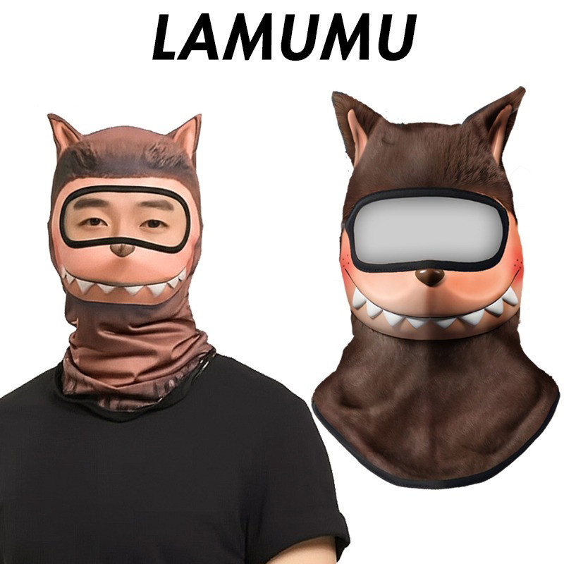 Musion LAMUMU Balaclava Full Mặt Nạ Thời Trang Thể Thao, Xe Máy, Ngoài Trời