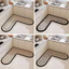 Thảm Lót Sàn Nhà Bếp Hình Góc Thấm Hút Nước Nhà Bếp, Chống Trơn Trượt, Thảm Lau Chân Decor Phòng