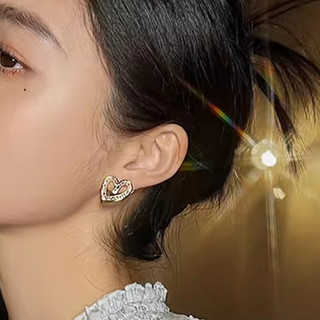 Bông tai zircon bạc S925 - Quà tặng đẹp cho nữ sinh viên