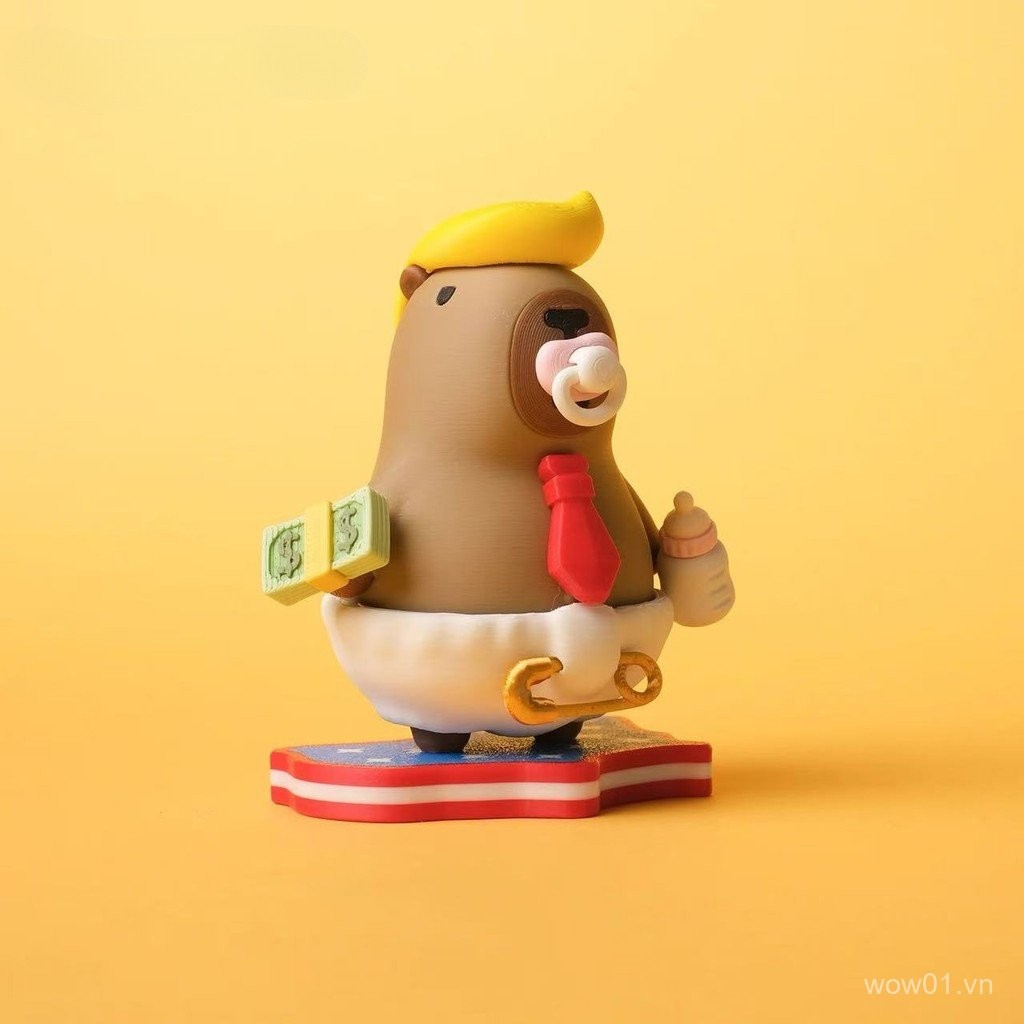 [Chính hãng] Cá heo vuông Kapibara Sáng tạo Cá heo đặc biệt Hòa bình Elite Từ tính Mecha Capybara Đồ chơi giải nén Búp bê Quà tặng đồ chơi từ tính sáng tạo
