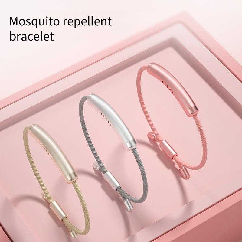 Vòng Tay Chống Muỗi Vòng Tay Trẻ Em Chống Muỗi Vòng Chân Silicon Tinh Dầu Chắc Chắn Có Thể Điều Chỉnh Người Lớn Ngoài Trời Đuổi Muỗi
