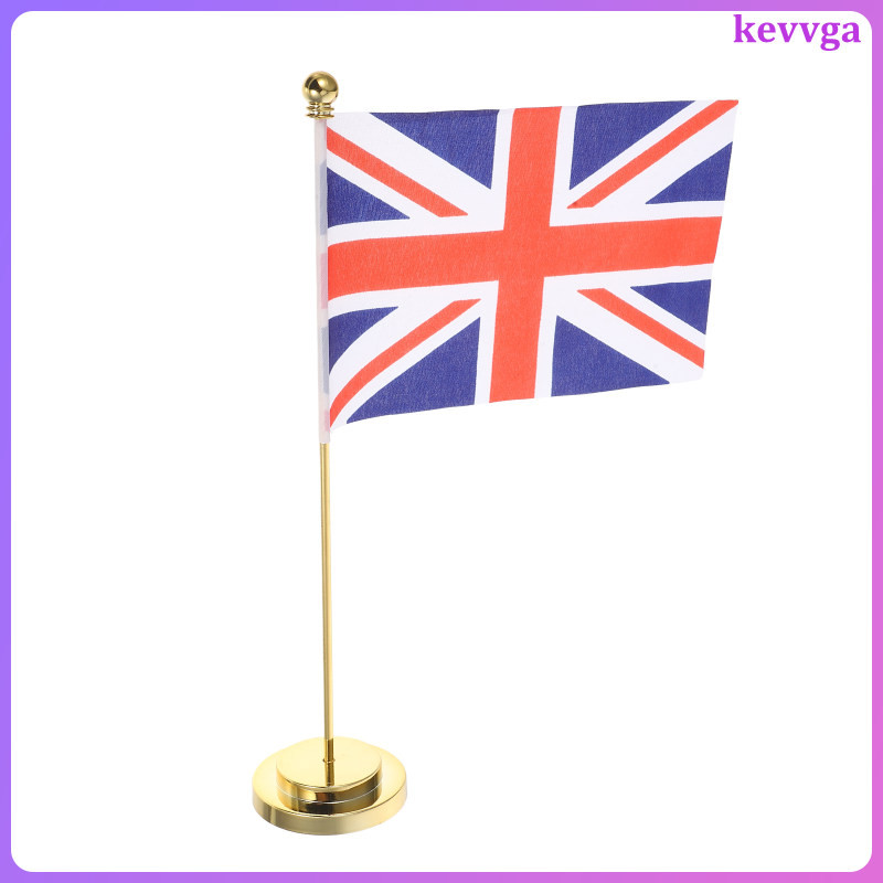 Bàn Văn Phòng Cờ Vương Quốc Anh Uk Để Bàn Giá Đỡ Mini Để Bàn Đứng Để Bàn Trang Trí Kevga