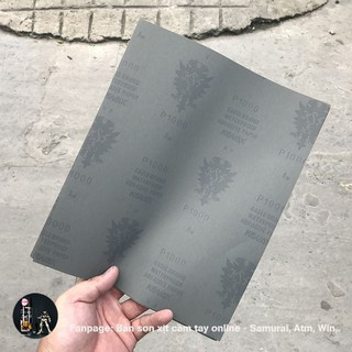 Giấy Nhám Đánh Bóng Gỗ - Mịn, Siêu Bóng, Không Trầy Xước - Độ Nhám Tùy Chọn