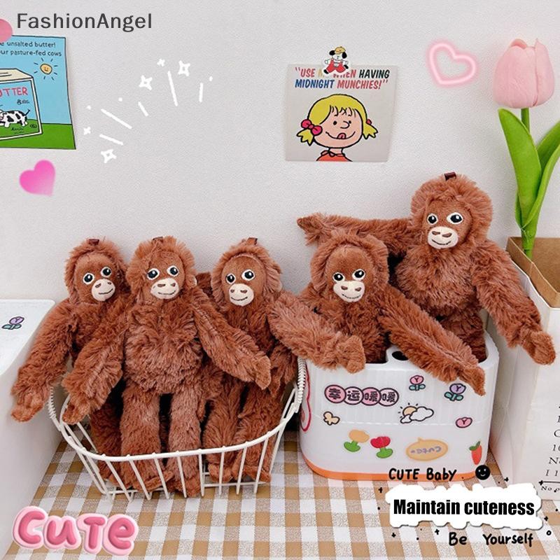 FashionAngel 1 Búp Bê Nhồi Bông Mềm Sang Trọng Đáng Yêu Gorilla đười ươi Khỉ Động Vật Dễ Thương Mặt Dây Chuyền Chìa Khóa Cô Gái Bé Trai Sinh Nhật Quà Tặng Giáng Sinh VN