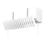GODD Wall Mount Điều hòa không khí Tấm chắn điều hòa phòng vách ngăn có thể điều chỉnh hướng gió Ngăn chặn thổi trực tiếp
