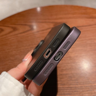 Ốp điện thoại cứng bảo vệ ống kính siêu mỏng PC cho IPhone X XS Max XR 11 12 13 14 15 16 Pro Max 14Plus