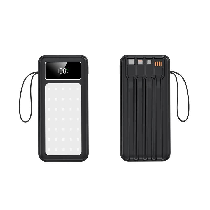 Sạc Dự Phòng 50000mAh tích hợp đèn pin, Dung lượng cực khủng, sạc được nhiều thiết bị