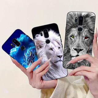Dành Cho LG G7 ThinQ Ốp Lưng LM-G710 G710 Bao Sang Trọng Rồng Sư Tử Hoạt Hình Silicon Mềm Ốp Lưng Điện Thoại Cho LG G7 Plus LM-G710N G7 + Ốp Lưng