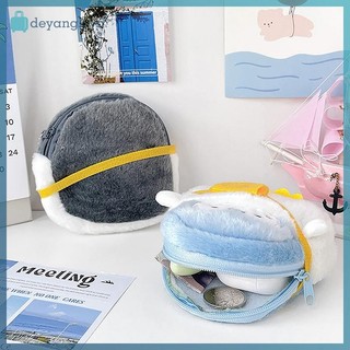 Deyangk Dễ Thương Chim Cánh Cụt Nhỏ Ví Tiền Xu Hoạt Hình Mềm Ví Tiền Xu Đáng Yêu Dòng Dữ Liệu Túi Đơn Giản Sang Trọng Ví Tiền Xu Phụ Kiện VN
