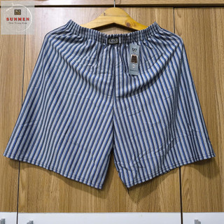 [COMBO 5 QUẦN] Quần Đùi Nam Kẻ Sọc Trắng Thun Co Giãn Mát Mẻ Chất Vải Mỏng Mặc Ngủ,Mặc Nhà 45-90kg