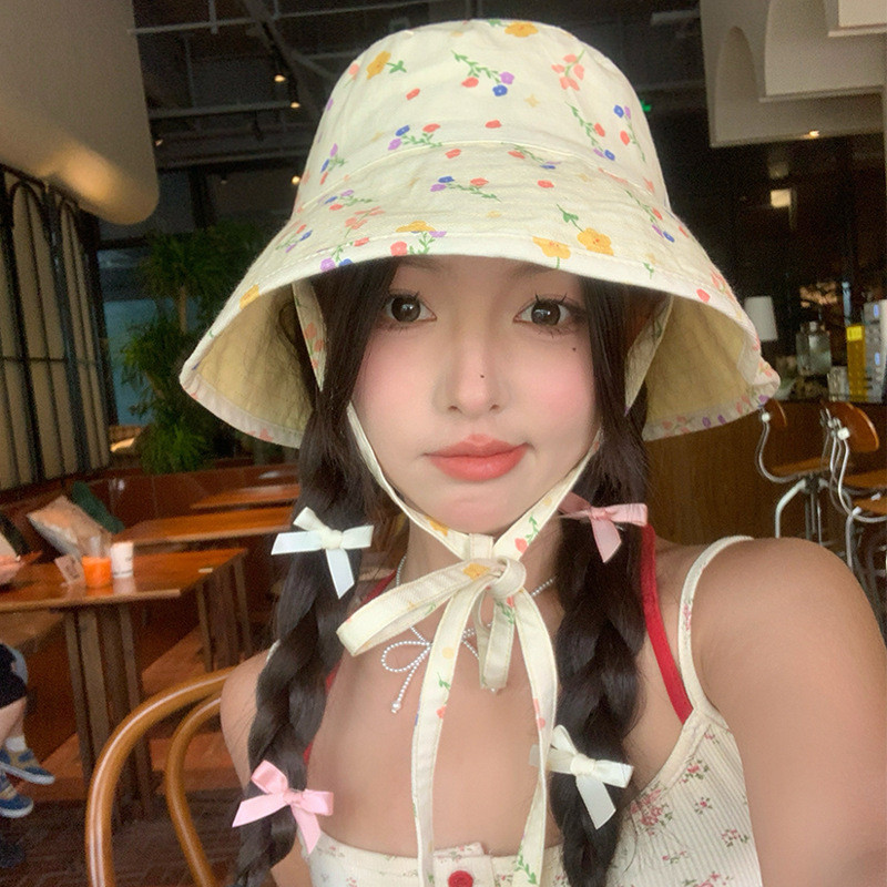 Mũ hoa điều chỉnh cho nữ, lý tưởng chống nắng mùa hè và sử dụng hàng ngày