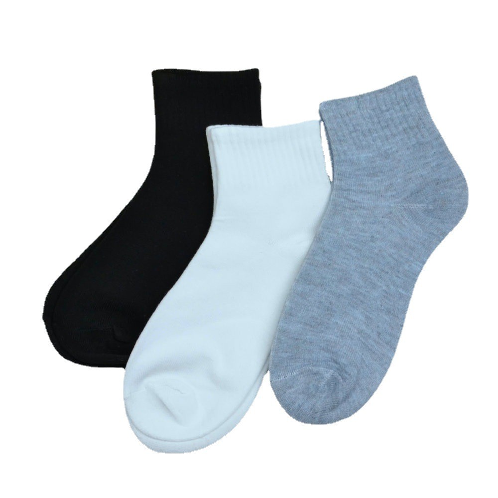 Tất Cotton nam - Bê giữa đơn giản thoải mái cho đa năng