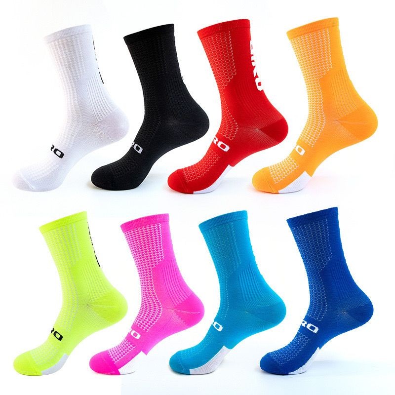 Tất đi xe đạp thấm mồ hôi, thoáng khí, phù hợp cho chạy bộ và bóng rổ