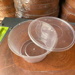 Set 50 bát tô nhựa đáy bầu 1000ml - Tô Bún, Phở, Cháo - Kèm nắp đậy -  Kim Hùng