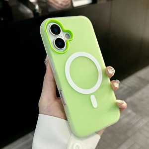 Dành Cho iPhone 11 12 Pro X XS Max XR Kẹo Cho Sạc Không Dây Mờ Ốp Lưng Điện Thoại 2 TRONG 1 Từ Tính Chống Sốc