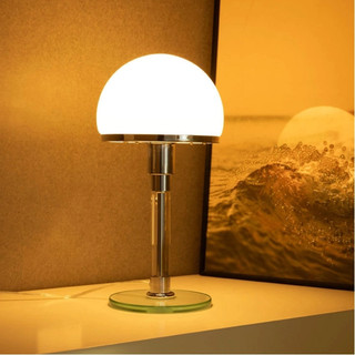 AIMI Đèn Học Đèn Bàn Cổ Sắt Kính Lampshade Led Phòng Ngủ Đầu Giường Đèn Phòng Khách Văn Phòng Đọc Sách Bàn