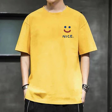 大 ❈ 🍒 🍒 ❈ ❈ Áo thun cổ tròn nam mùa hè giản dị áo thun nam tay ngắn áo thun đen cho nam Quần áo mỏng thời trang áo thun nam