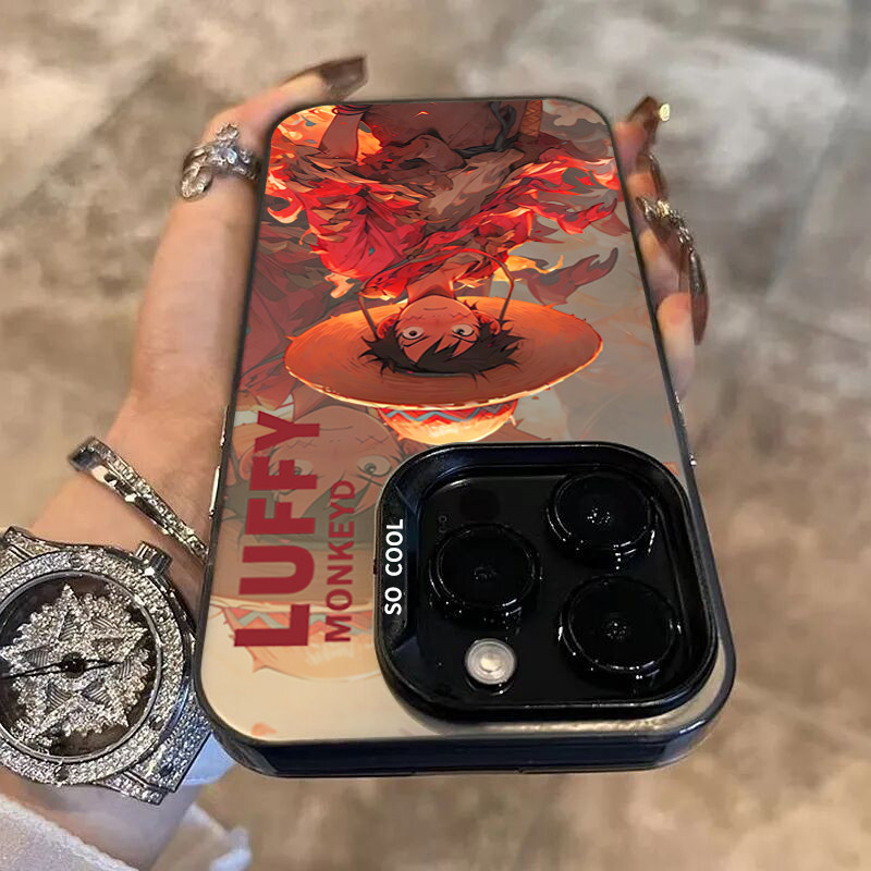 Vỏ Tương Thích Cho Xiaomi Redmi 13 12 13C 4G Redmi Note 13 12 11 Pro Plus 5G Turbo 3 10 Pro 12S 11S Phim Hoạt Hình One Piece Angry Luffy Zoro Matte Bìa Cứng