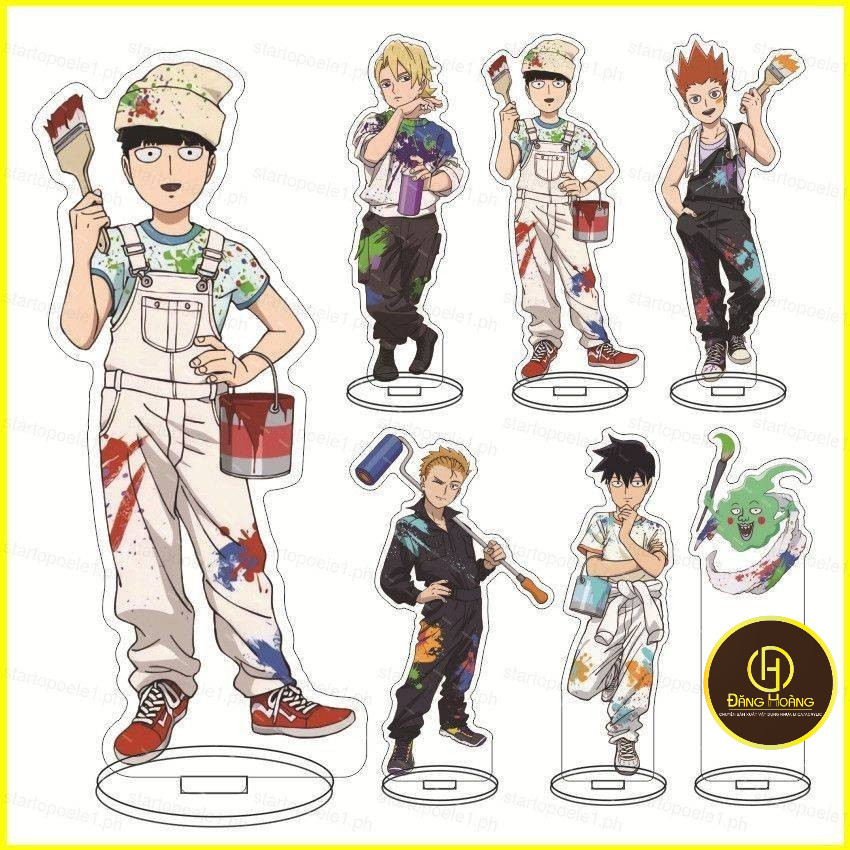 Bx Mob Psycho 100 Shigeo Kageyama Arataka Reigen Dimple Ritsu Kageyama ...