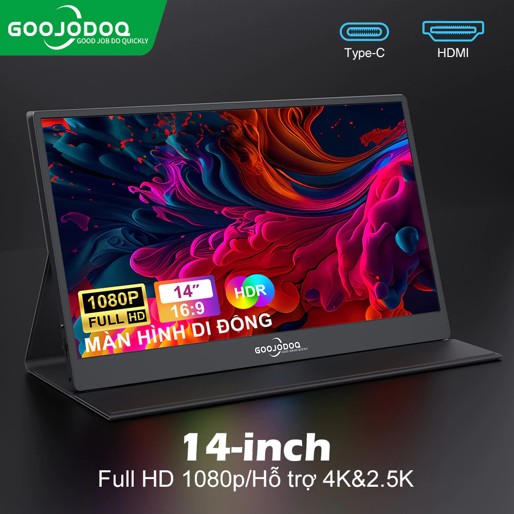 Màn hình di động GOOJODOQ cho máy tính xách tay Chân đế mở rộng Ps4 Máy tính di động Android