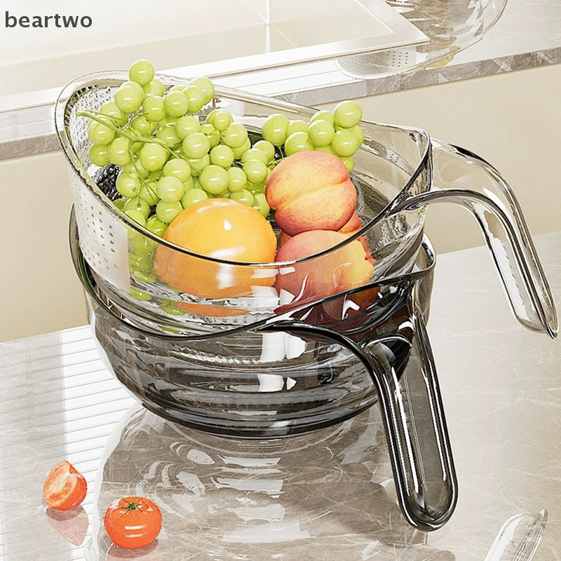 < Beartwo > Giỏ thoát nước đa chức năng Bồn rửa chén Bồn rửa chén Giỏ lọc Bồn rửa Nhà tổ chức Thoát nước Lọc trái cây Đẹp