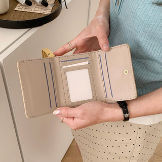 Ví nữ sáng tạo ngọt ngào thời trang Ví đựng tiền đa chức năng in lưới dễ thương