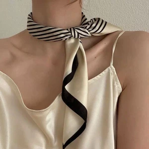 Khăn lụa vuông quàng choàng cổ nữ 70x70cm turban bandana trùm đầu đẹp cao cấp làm áo yếm nhiều kiểu dáng AAA iLita