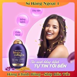 Cặp dầu gội xả Biotin Collagen của Đức - Nội địa Đức Đủ Bill