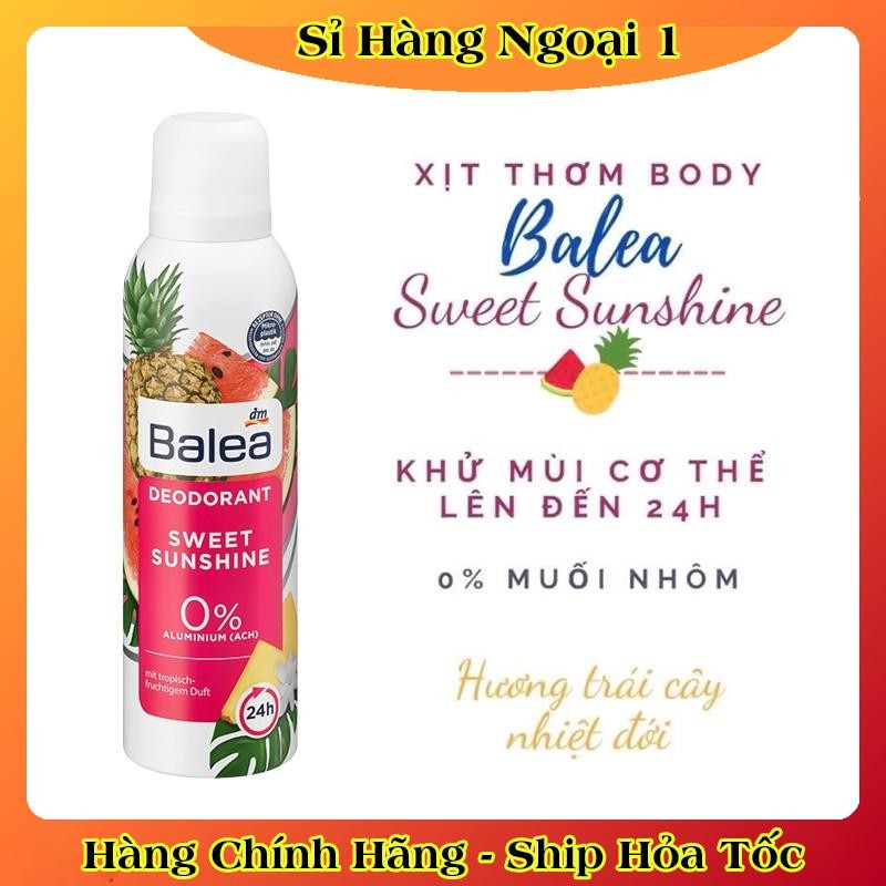 [CÓ CHE TÊN] Kem khử mùi hôi nách, xịt khử ngăn mồ hôi, lăn khử mùi Balea của Đức - Date mới Đủ Bill