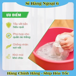Bột giặt tẩy trắng quần áo Denkmit Oxi Power 750gr tẩy mạnh vết ố bẩn cứng đầu