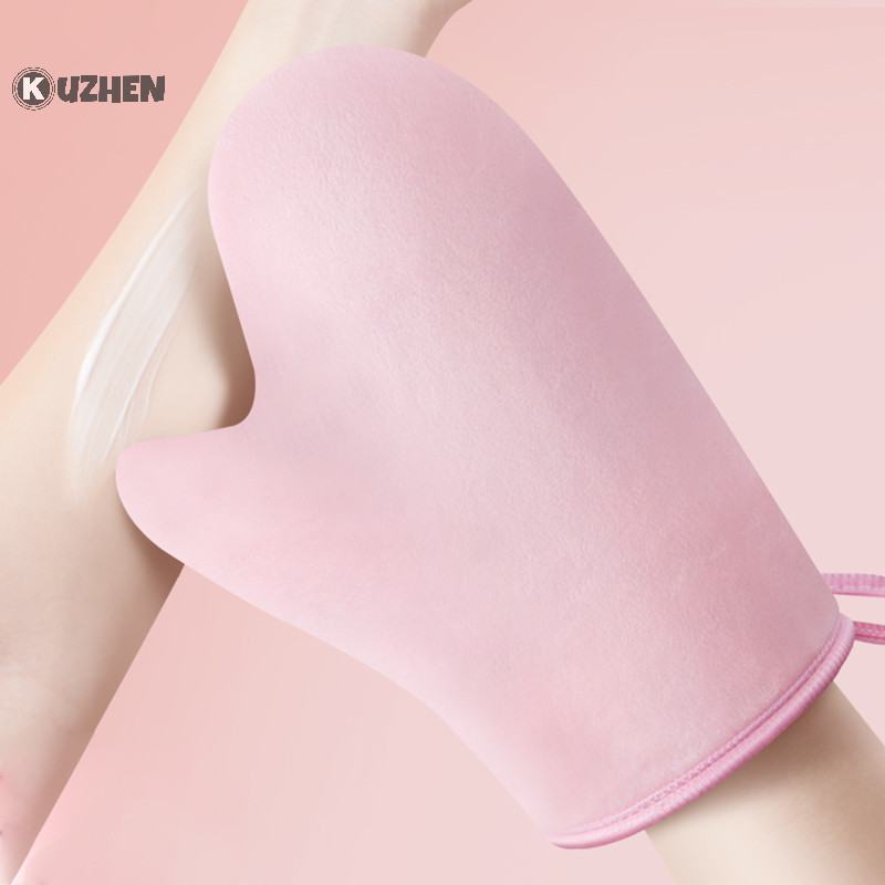 Kuzhen Body Lotion Găng Tay DIY Hai Mặt Ngăn Ngừa Tay Applicator Nhanh Khô Đổ Xô Găng Tay Trang Điểm HOT