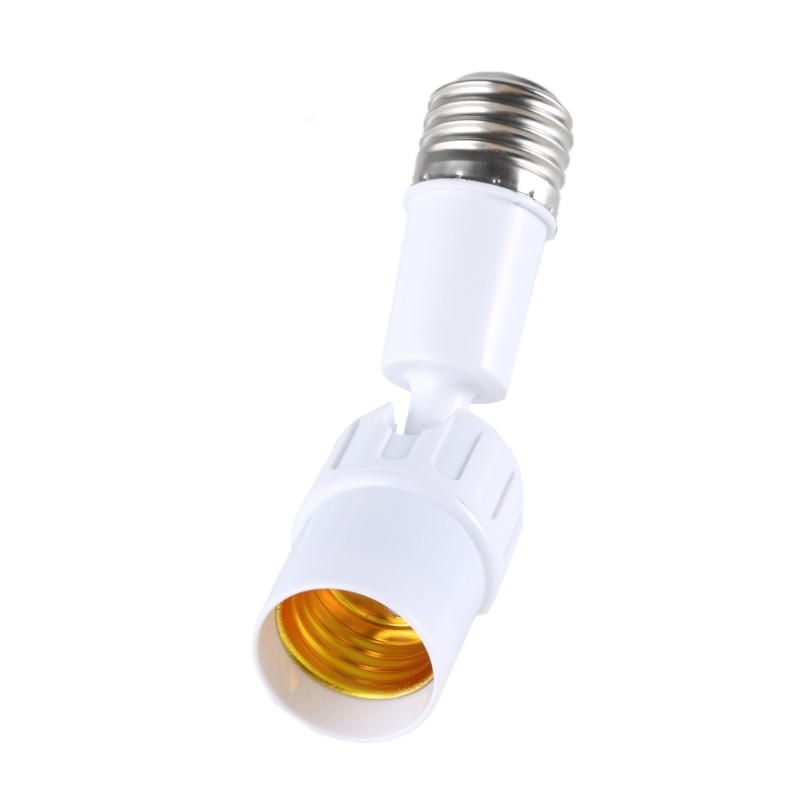 Light Socket Extender E27 to E27 Light Socket Extension 360 Degree Adjustable