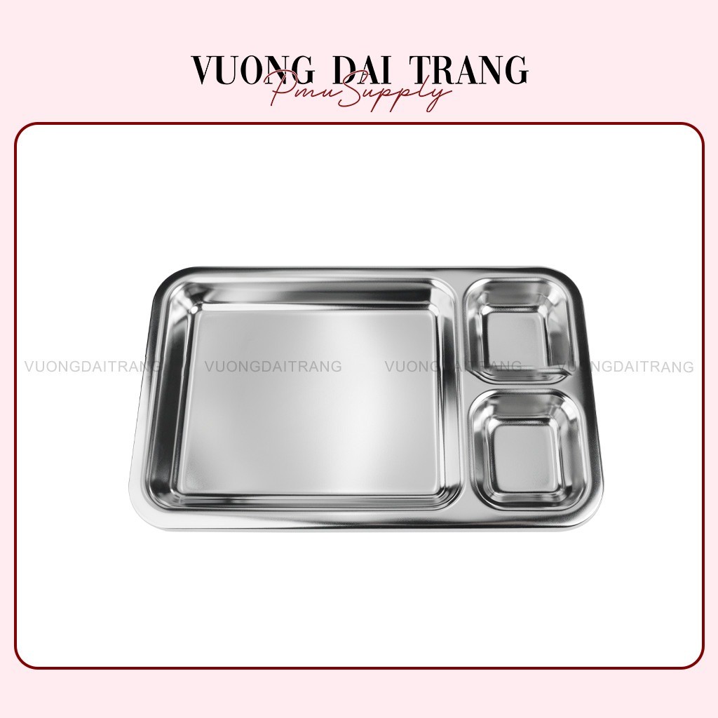 Khay Inox 3 Ngăn 304 Dcpx Vương Đài Trang Chính Hãng | Shopee Việt Nam