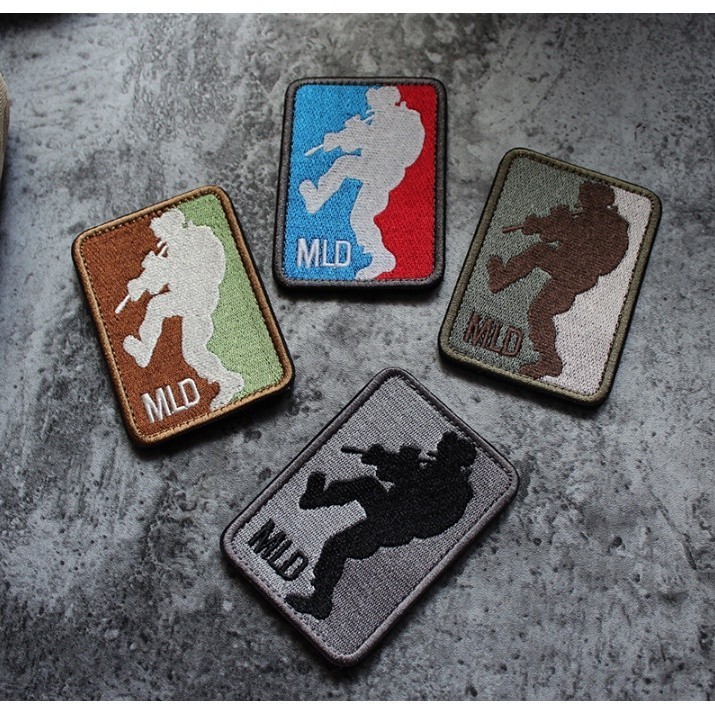Patch chiến thuật MLD đột nhập_đạp cửa xông vào _retro