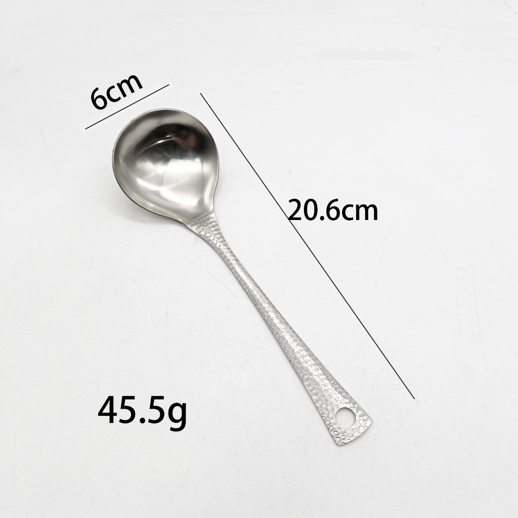 Combo 2 Muôi Múc Canh Thìa Muỗng Súp INOX Siêu Đẹp Cao Cấp Decor Bàn Ăn (Tuyển   )