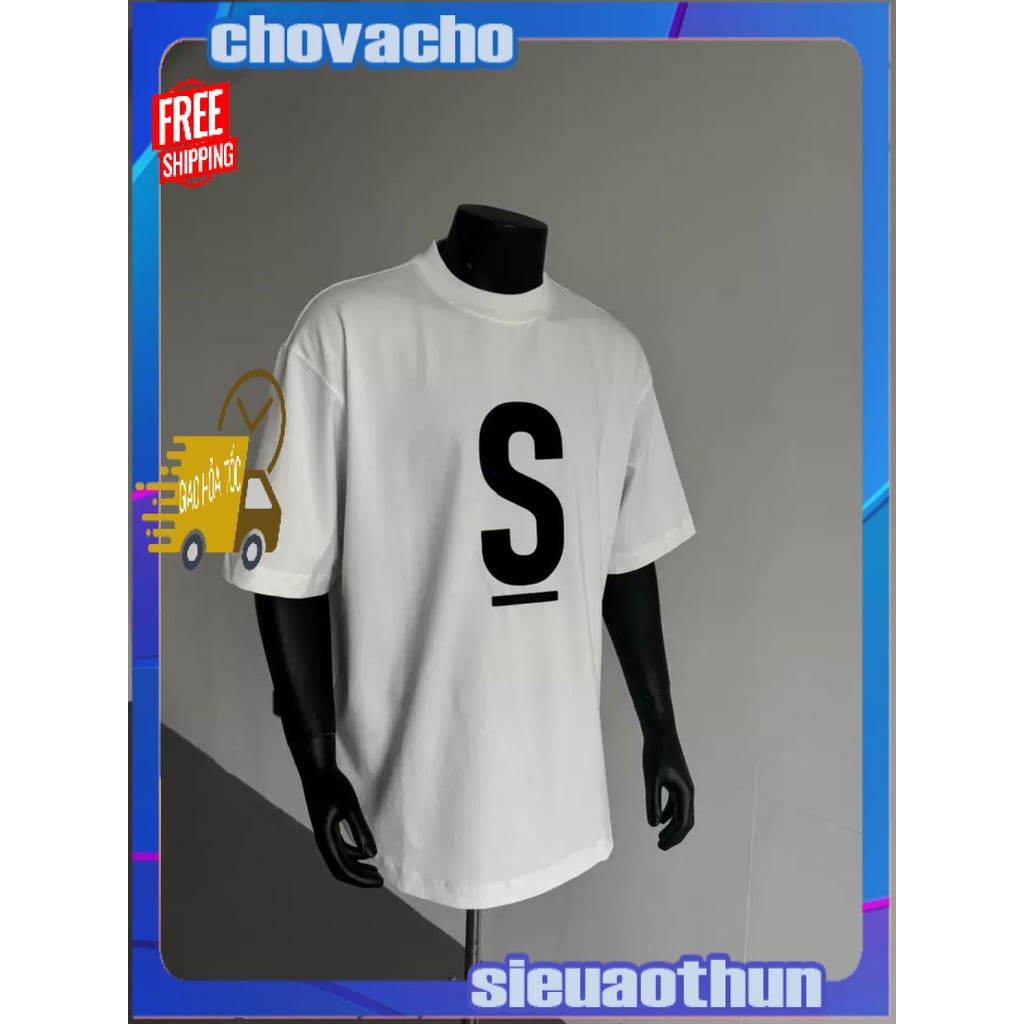 Áo thun Stee Cổ tròn S Localbrand ICVCVNI Unisex Menwear Cotton