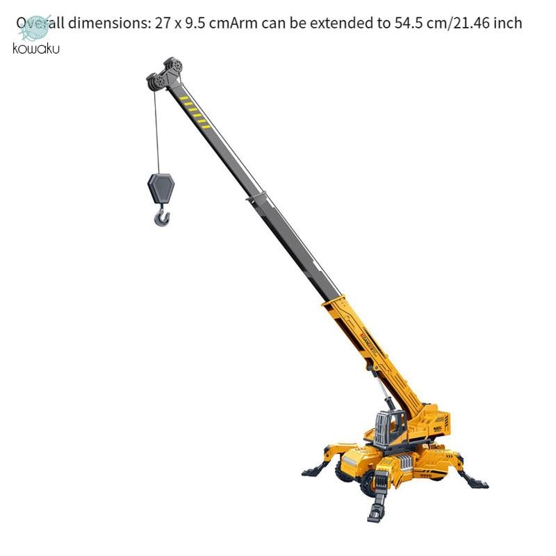 Xe xây dựng Đồ chơi cần cẩu Xe kỹ thuật Xe tải cho trẻ mới biết đi Trẻ em