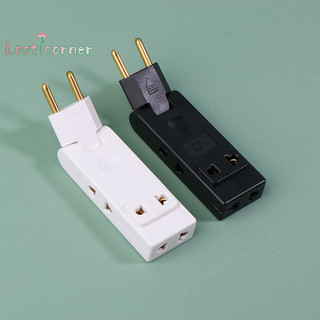 [Lostcorner] Bộ chuyển đổi nguồn di động 4 trong 1 Mở rộng ổ cắm tường EU Ổ cắm 180 độ Bộ chuyển đổi phích cắm Canada Mexico Du lịch Aadapter [Mới]