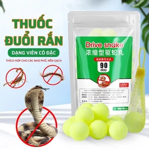 Thuốc đuổi rắn dạng viên an toàn với người, thích hợp cho nền xi măng, sân vườn, xua đuổi rắn, rếch FE123