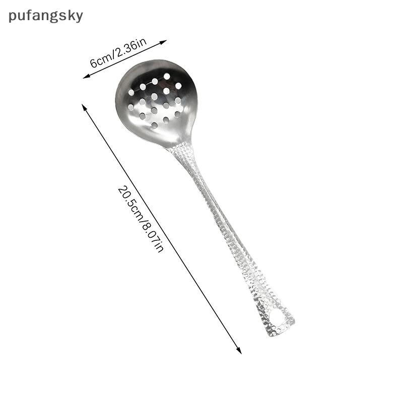 Pusky Thìa Canh Inox Làm Sâu Thìa Dung Tích Lớn Gương Bạc Đánh Bóng Flatware Súp Cơm Nhà Bếp Bộ Đồ Ăn VN