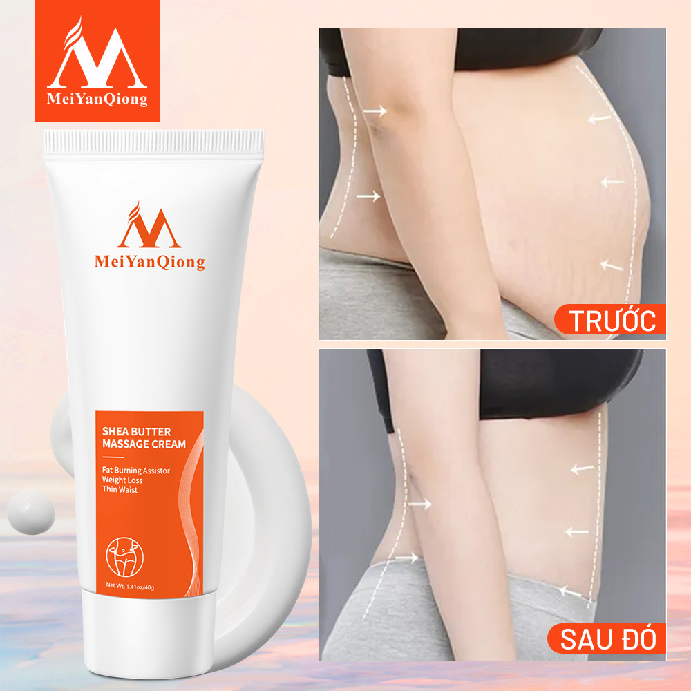 Ảnh MeiYanQiong Kem Giảm Béo Body Fat Burning Cream Massage Thúc Đẩy Đốt Cháy Mỡ 40g 1