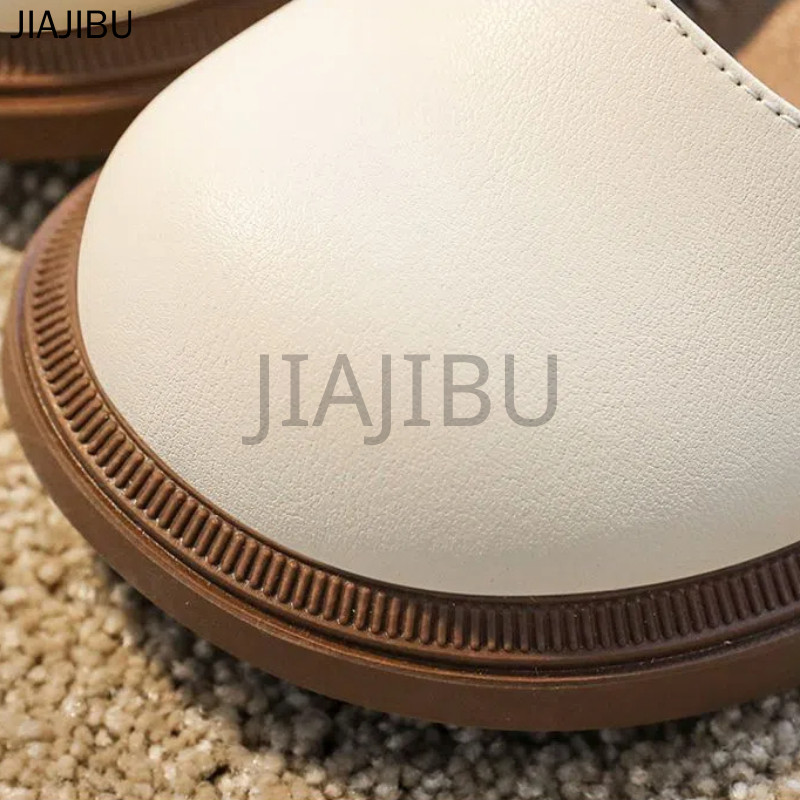 Cute Girls' Bow-knot Round-toed Doll Shoes Giày Trẻ Em Thời Trang Giày Đi Học Màu Đen Korean Fashion Platform Mary Jane Shoes Giày Da Đế Thấp Màu Be Phong Cách Anh Quốc Giày Cosplay Đế Mềm Phong Cách Công Chúa Pháp Giày Búp Bê Lolita Nhật Bản Giản Dị