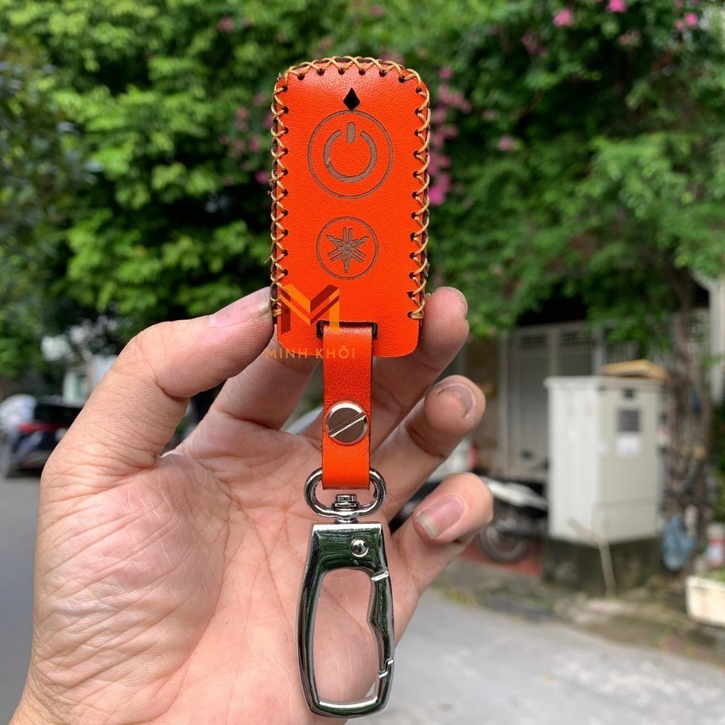 Bao Da Chìa Khóa Smartkey Yamaha NVX, Janus, Nozza Grande, FreeGo, Latte, Exciter 155 khâu thủ công