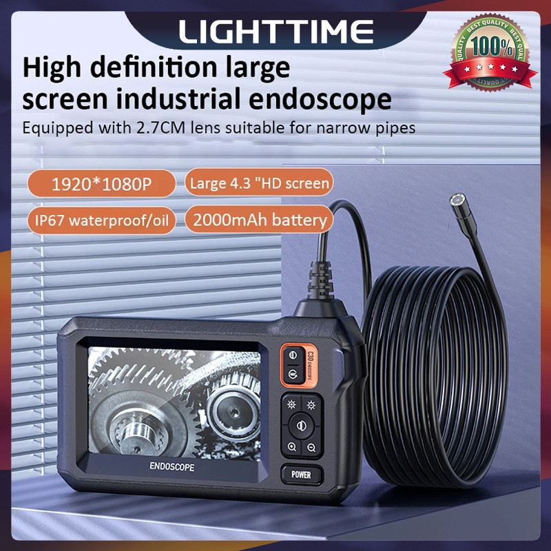 Camera nội soi công nghiệp 1080P Màn hình IPS 4.3 inch IP67 Camera kiểm ...