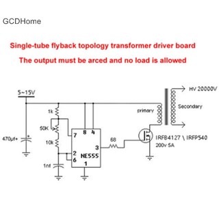 Bảng điều khiển biến áp cuộn dây tần số cao Gcdhome 20KV HOT